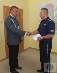 policjant KPP Namysłów wyróżniony nagrodą MSWiA